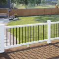 Trex Select T-Rail Kits With Round Aluminum Balusters Installed