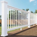 Trex Select T-Rail Kits With Square Composite Balusters Installed