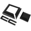 TU-STEP-ADI Post Caps & Skirt Kit - Absolute Black
