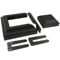 TU-STEP-ADI Post Caps & Skirt Kit - Absolute Black