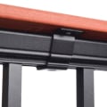 Tu-Step Prestige Aluminum Drink Rail Bracket - Installed