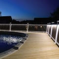 Under Rail Strip Light Installed