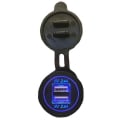 Deck Store Dual USB Post Port - Dual USB-A w/Glow Ring Lit