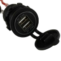 Deck Store Dual USB Post Port - Dual USB-A w/Glow Ring