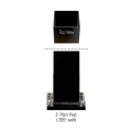 Westbury 3 Piece Post Kit - 3" Plain Residential Post