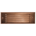 Yellow Stone Recessed Brick Light - Copper