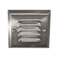 Highpoint Yellow Stone Recessed Step Light - Brushed Stainless