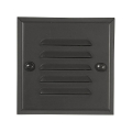 Highpoint Yellow Stone Recessed Step Light - Black
