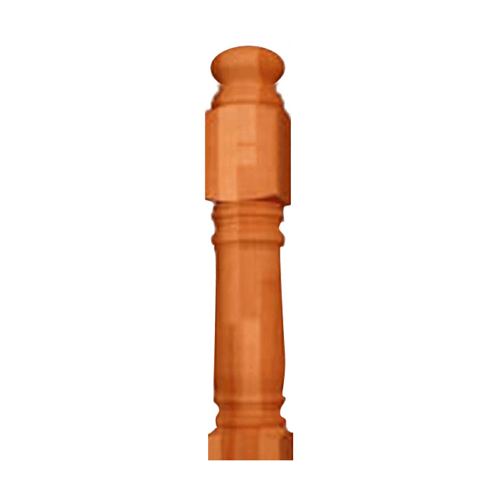 6x6 Colonial Ball Top Newel - Turn