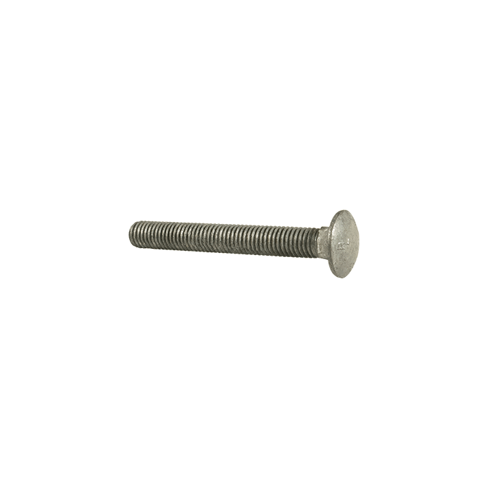 4" x 1/2" Galvanized Carriage Bolt