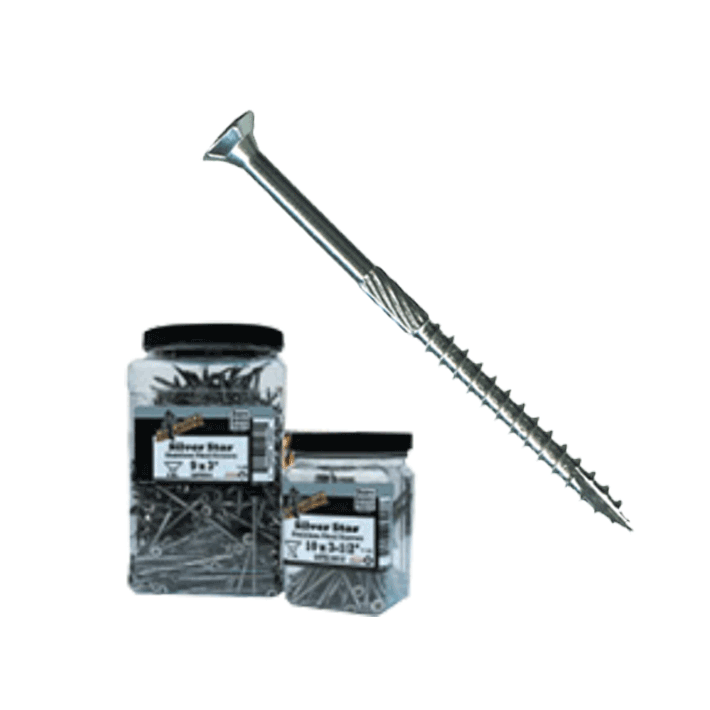 Big Timber Flat Head Stainless Steel STX Screws