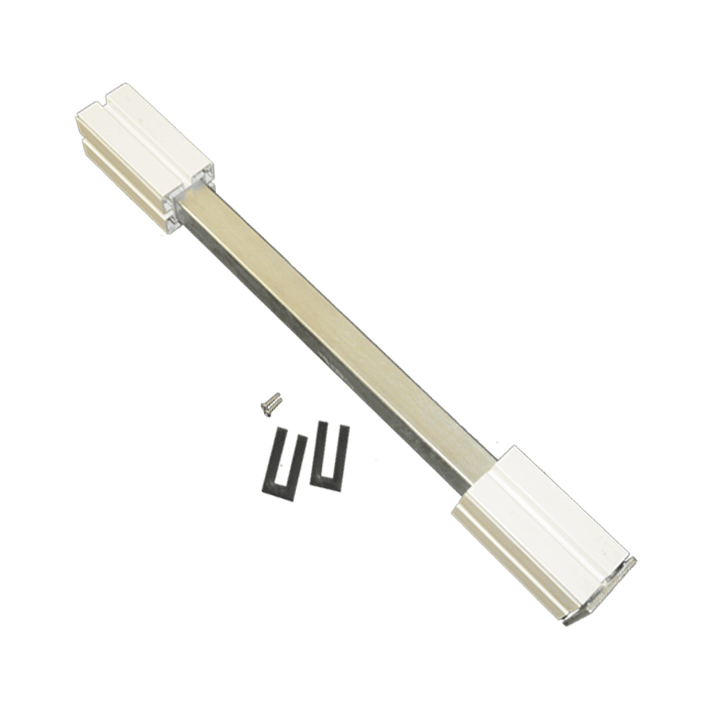 36" Blu-Mount Heavy Duty Post Mount with 4" PVC Guides