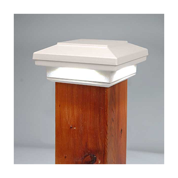 DekPro Effex Cascade Post Cap Light - Dream White
