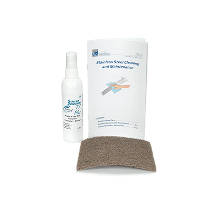 Cascadia Stainless Steel Rod Rail Cleaning Kit