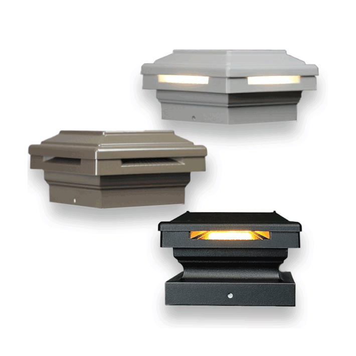 Case Halo LED Post Cap Light by Aurora