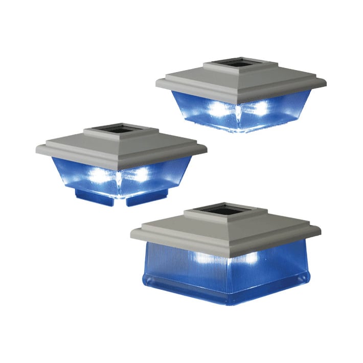 Classic Solar Accent Light Post Cap