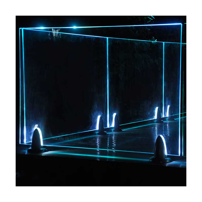 Regal Crystal Rail No-Iron Glass Panels