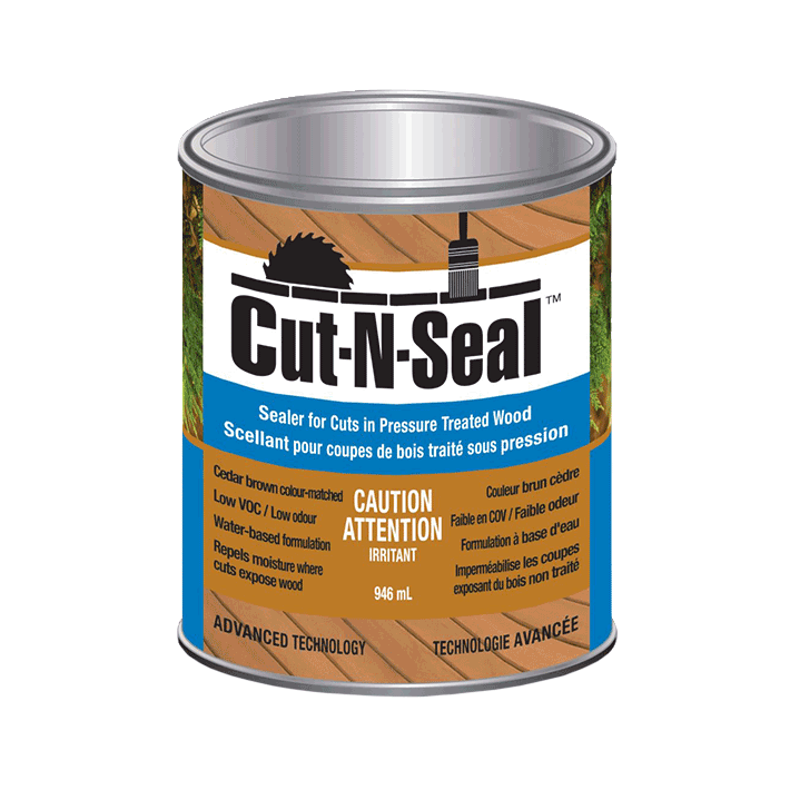 Cut-N-Seal Treated Wood Sealer