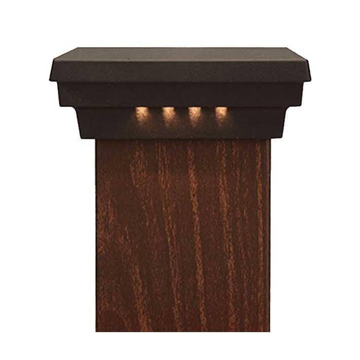 Dekor Flat Post Cap Lights