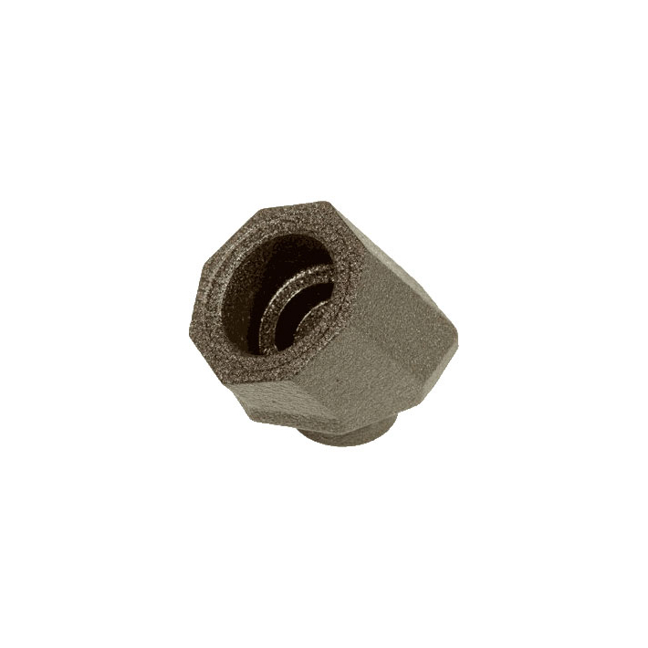 Dekor Round Aluminum Baluster Drilled-In Stair Connectors