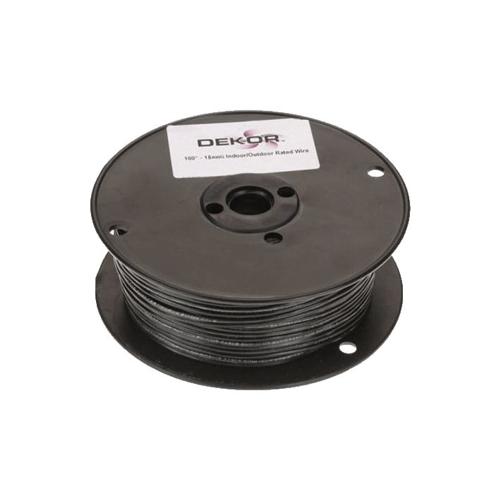 Dekor 18/2 Low Volt Wire - 100'