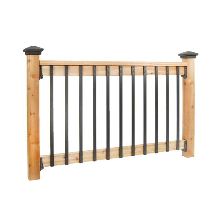 DEKPRO Face Mount Aluminum Rectangular Balusters