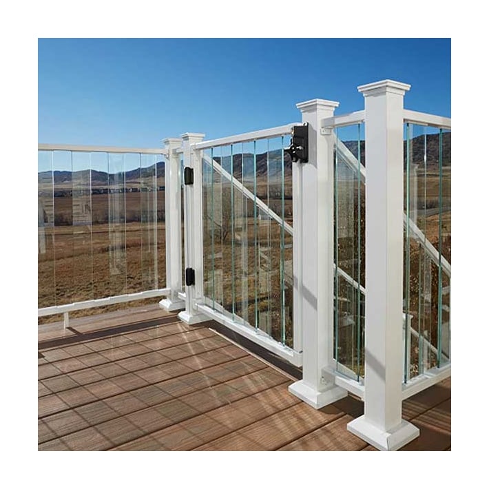 DekPro Prestige Glass Balusters Installed