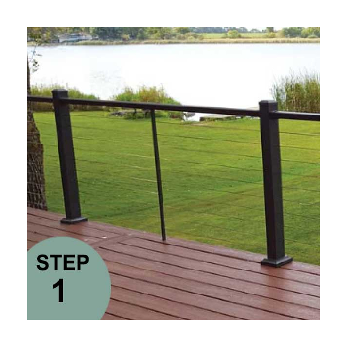 DekPro Prestige Aluminum Post Sleeves