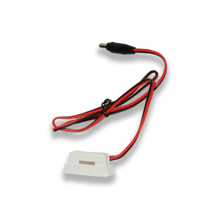 Ornamental Solar Side Post Light with 10" Lead