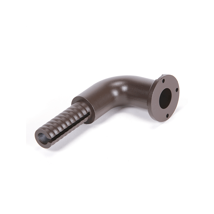 Deckorators Secondary Handrail 3" Offset 90&deg; Aluminum Post Return