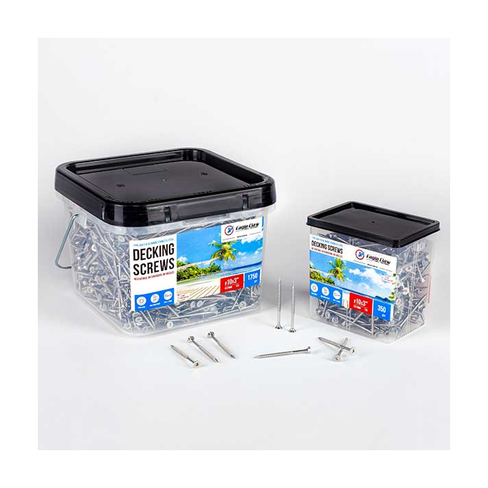 Eagle Claw 10x3" Deck Screws