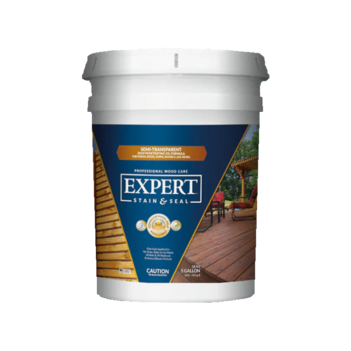 EXPERT Stain & Seal Semi-Transparent Stain