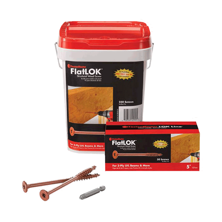 FastenMaster FlatLOK Structural Wood Screw