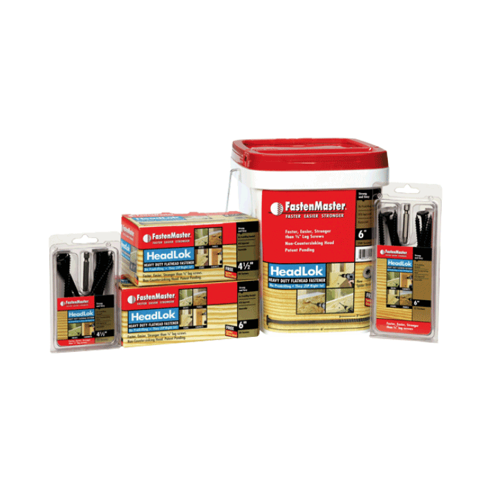 FastenMaster HeadLok Heavy Duty Flathead Wood Screws