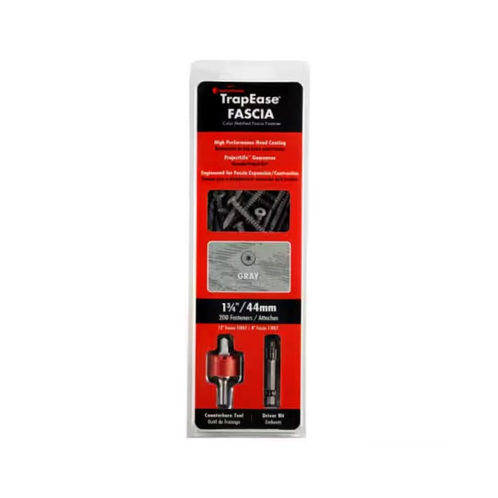 TrapEase Fascia Screws