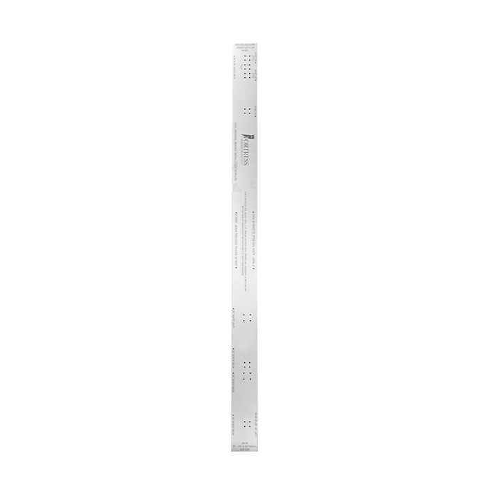 Fe26 Universal Bracket Installation Template by Fortress