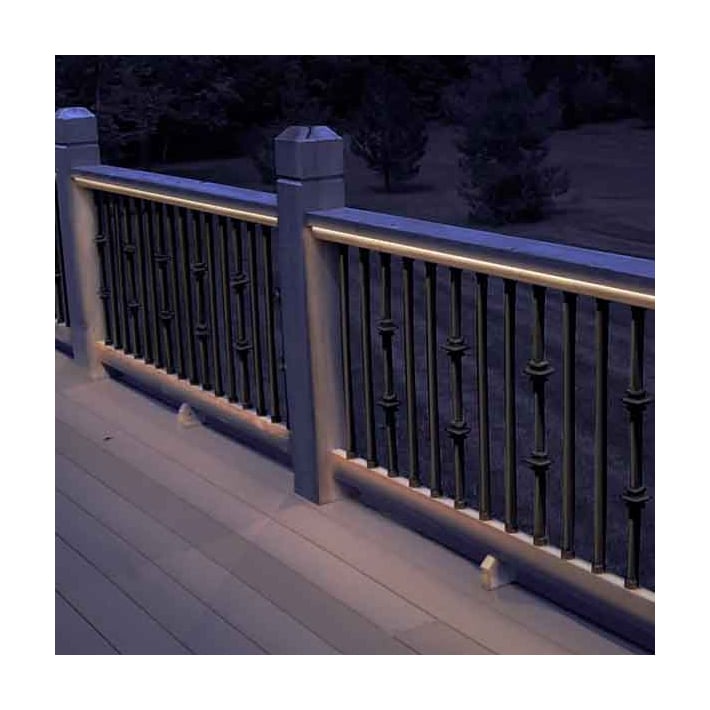 Dekor Flex Deck LED Rope Lights On Rail