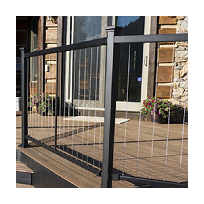 Al13 Home Vertical Cable Rail Straight Panels