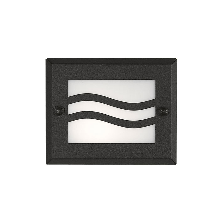 Highpoint Lighting Lake Powell Recessed Step Light - Black