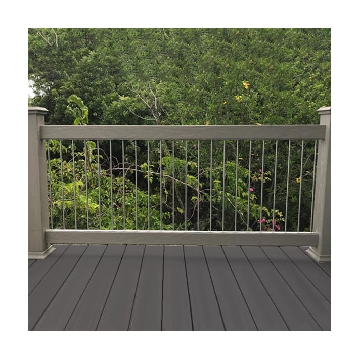 Insta-Rail Vertical Tube Railing - Installed