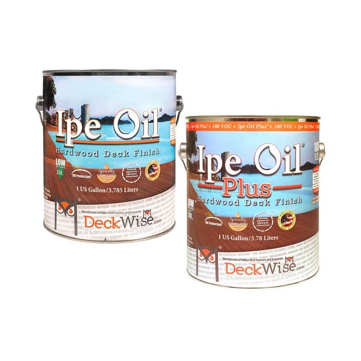 DeckWise IPE Oil and IPE Oil Plus