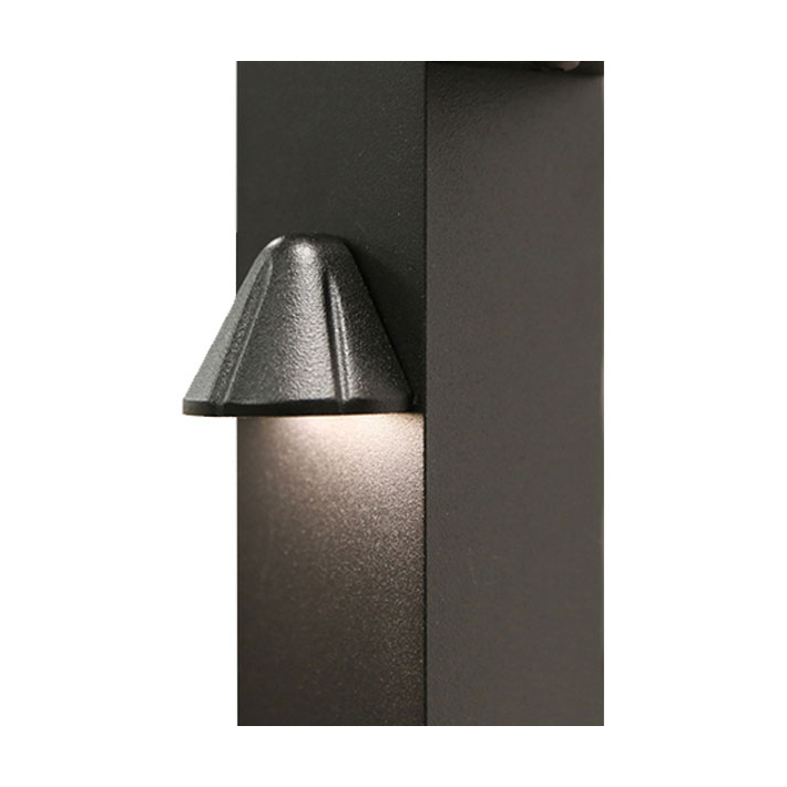 Magena Star Tear Drop Post Light - Installed
