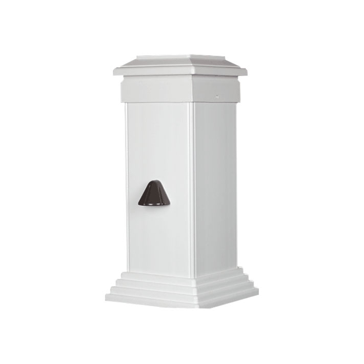 Mini Vega Tear Drop Post Light - Bronze