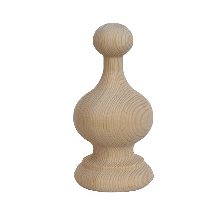 Crown Finial 4"