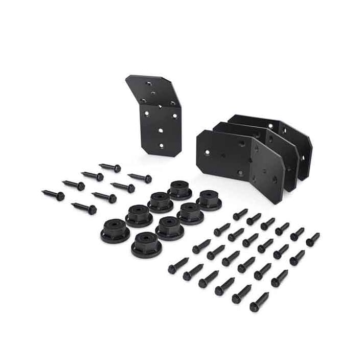 OZCO Ironwood 4″ Flush Inside 45° Angle Brackets