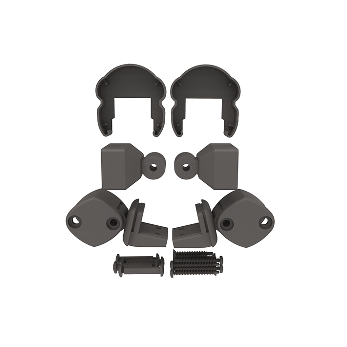 Avalon Aluminum Railing Bracket Kits by RDI - Pellinore Stair Bracket Kit