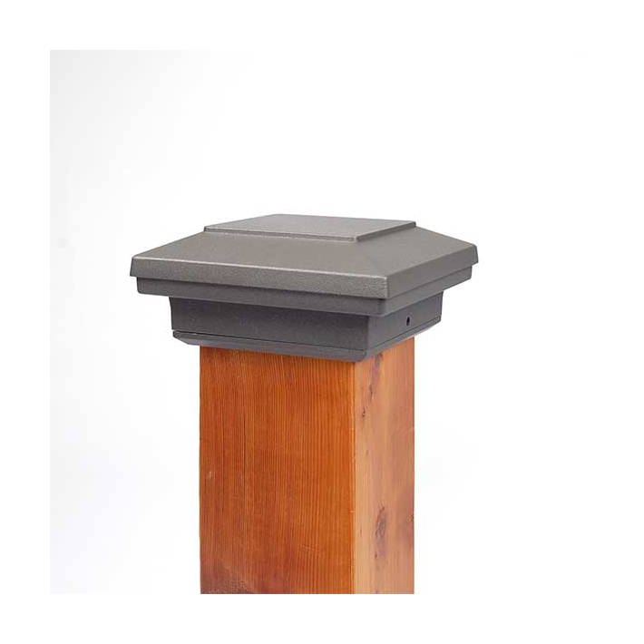 DekPro Effex Plateau Flat Post Cap - Cocoa Bronze