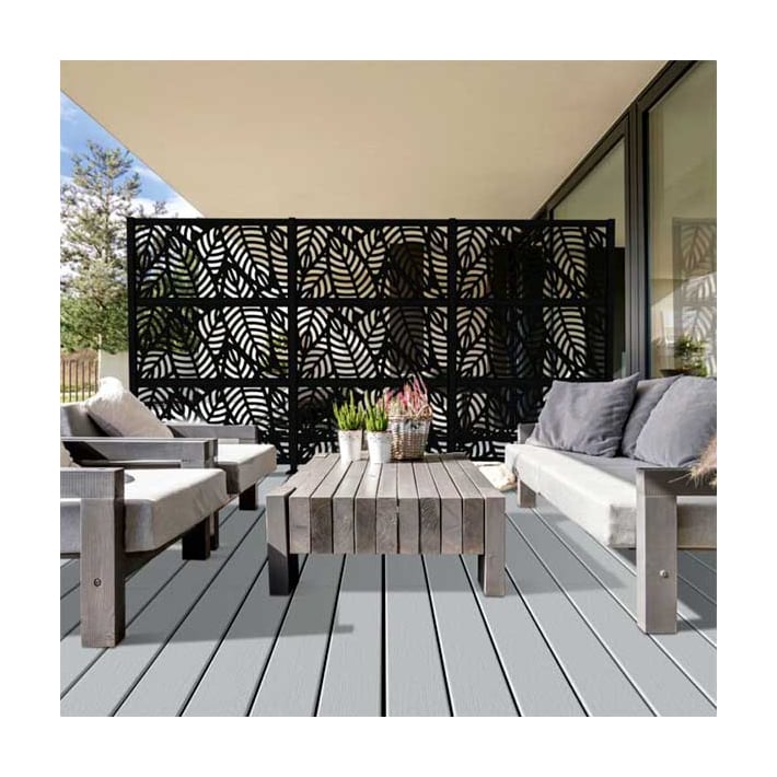 Privacy Rail Decorative Screen Panels
