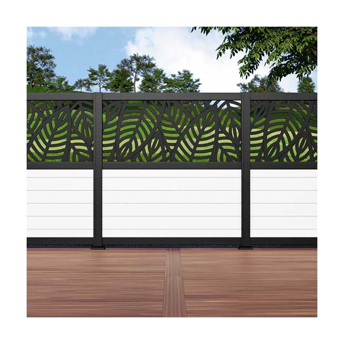 Privacy Rail Decorative Screen Panel Adapter Kit