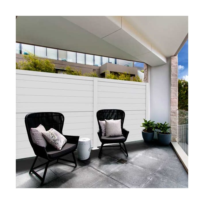 Privacy Rail Vinyl Infill Boards